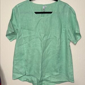 Kleen Women's mint  Green Blouse size‎ medium